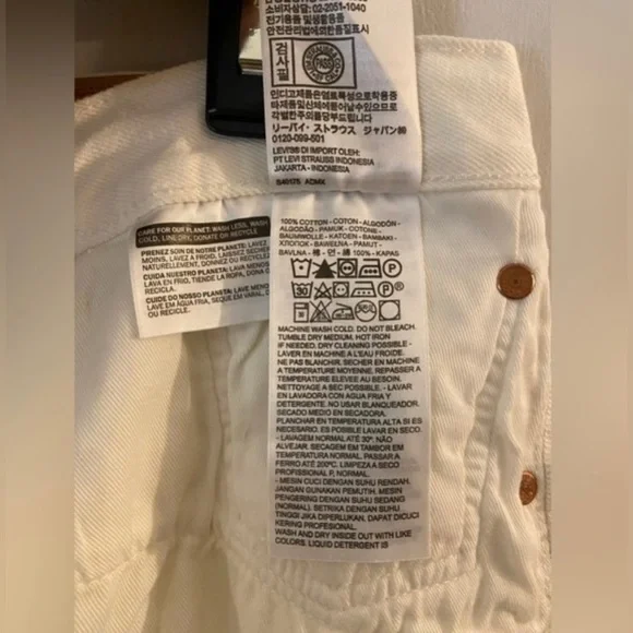 Levi’s 501 DT Denim Tears Jeans